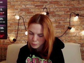 Sex cam katrin-stone online! She is 18 years old 
redhead with small tits and speaks english, 