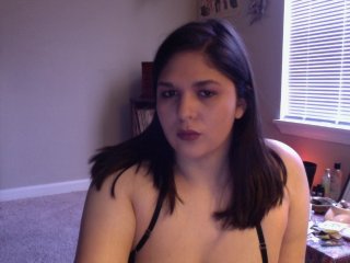 Asian chloestoned with brown eyes and shaved pussy